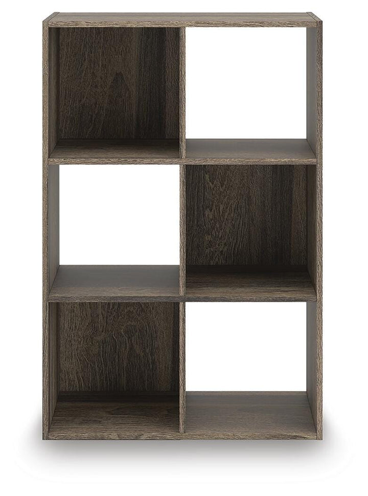 Shallifer Six Cube Organizer - Dark Brown (2)