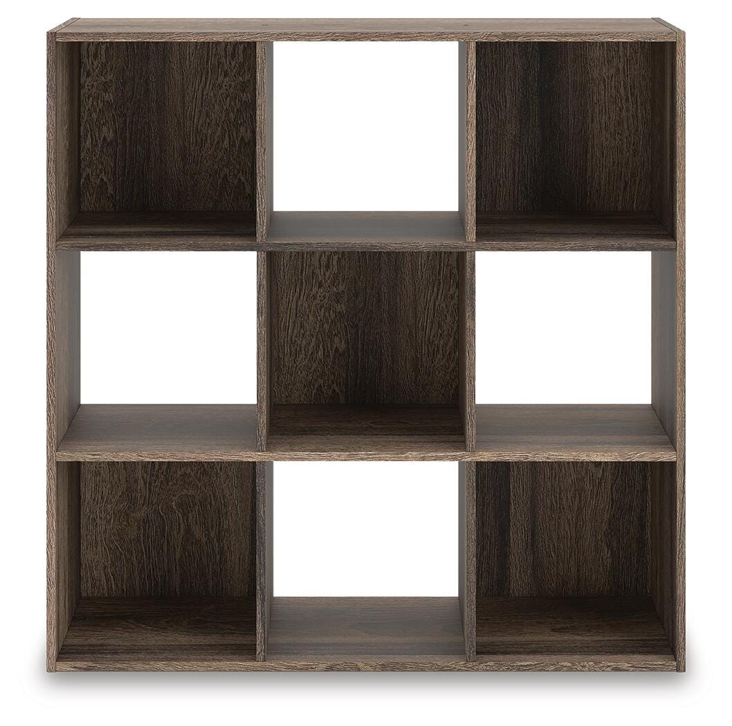 Shallifer Nine Cube Organizer - Dark Brown (2)