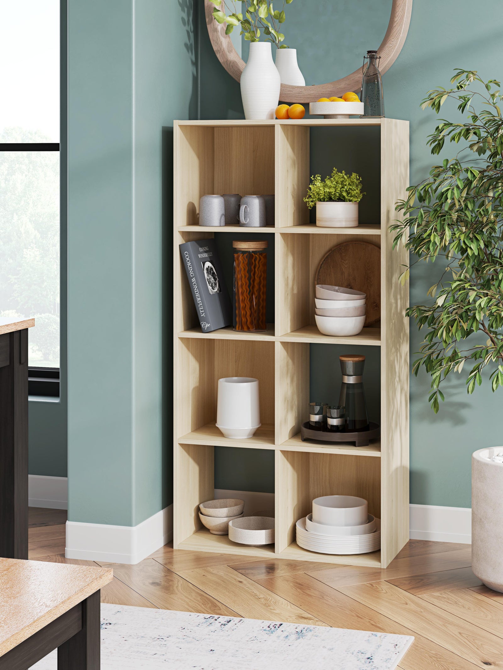 Piperton Eight Cube Organizer - Beige (2)