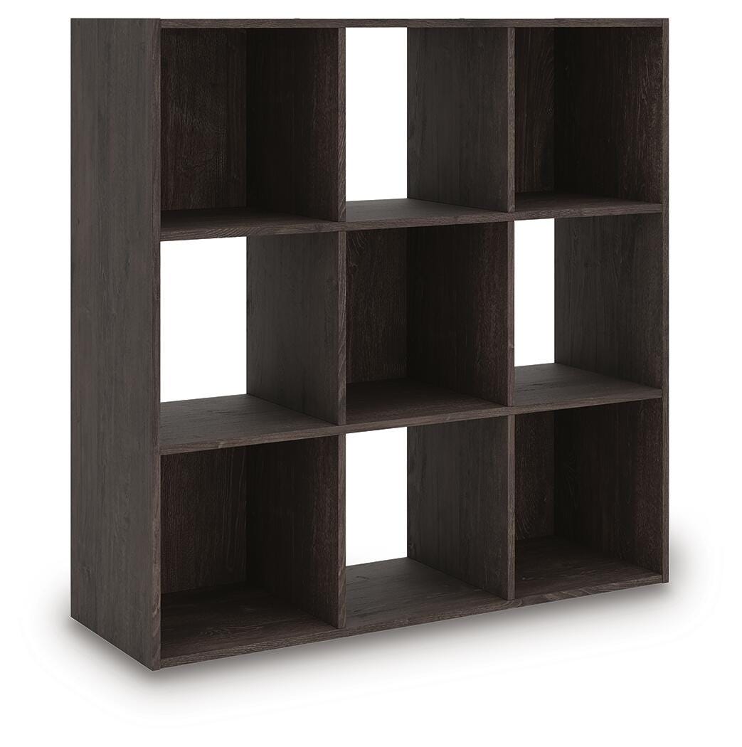 Piperton Nine Cube Organizer - Dark Brown (1)