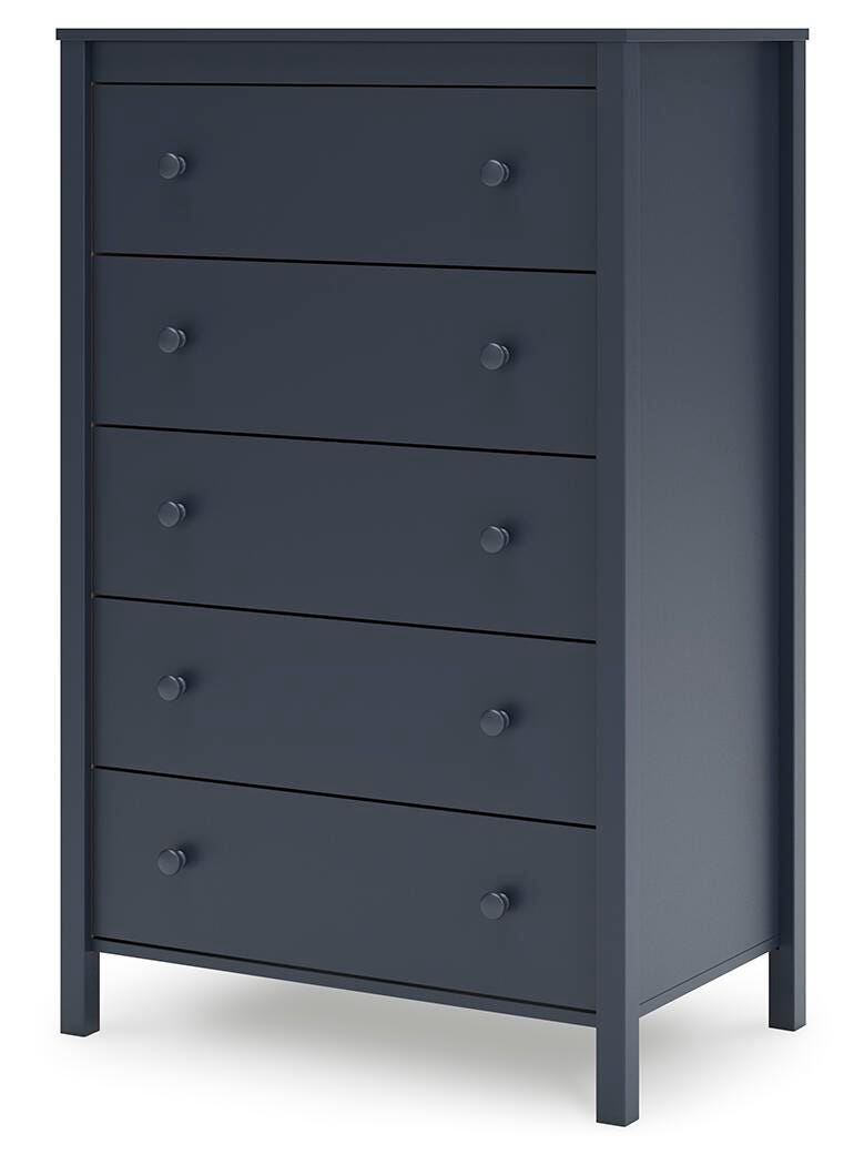 Simmenfort Chest of Drawers - Blue (3)