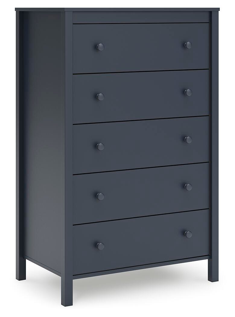 Simmenfort Chest of Drawers - Blue (1)