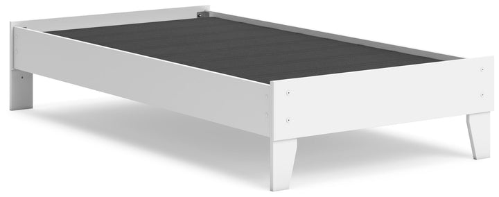 Hallityn Twin Platform Bed - White (3)