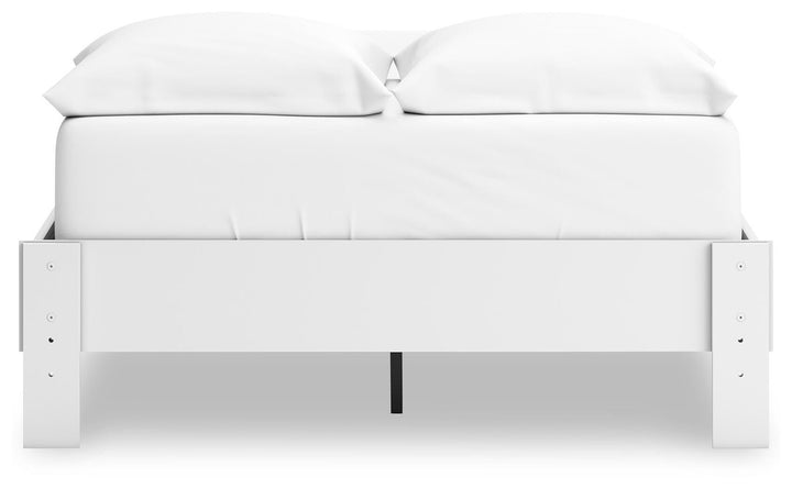 Hallityn Full Platform Bed - White (6)