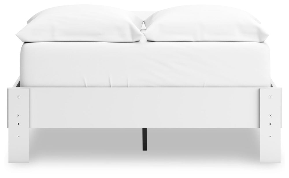 Hallityn Full Platform Bed - White (6)