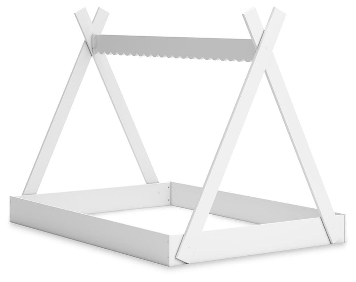 Hallityn Full Tent Bed - White (3)