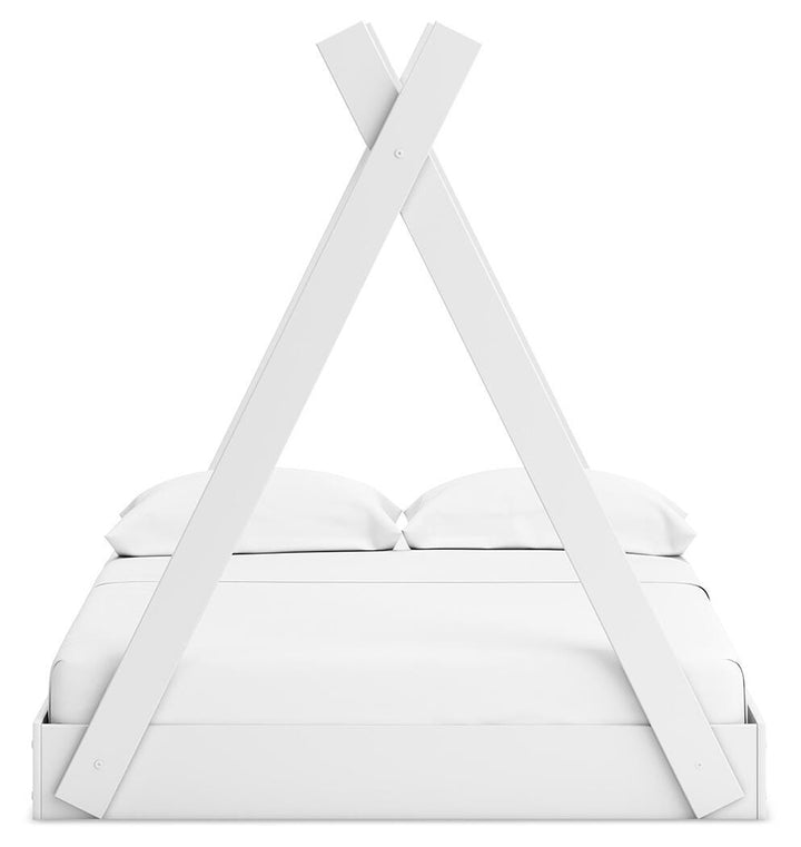 Hallityn Full Tent Bed - White (6)