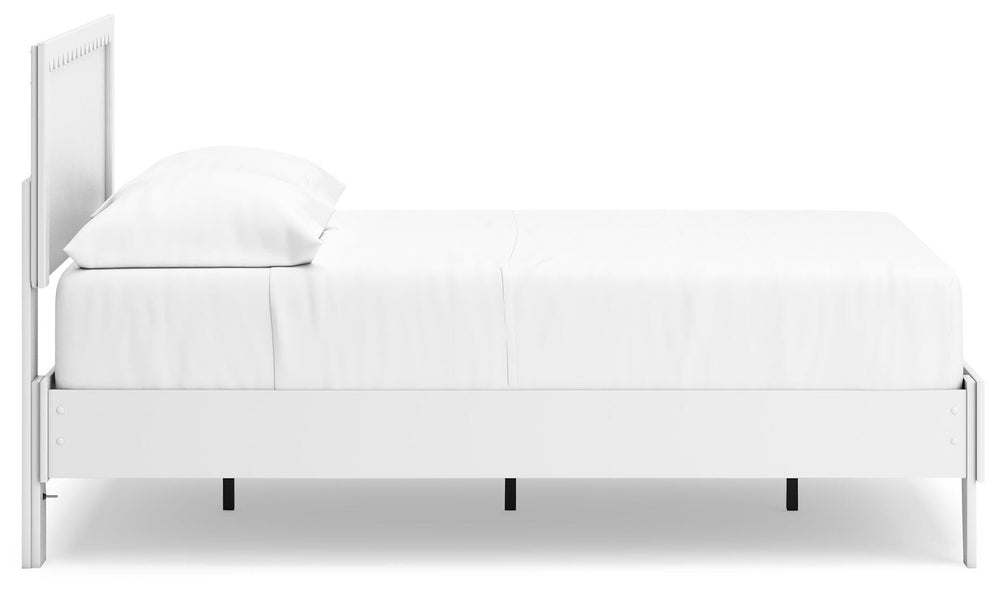 Hallityn Full Panel Platform Bed - White (7)