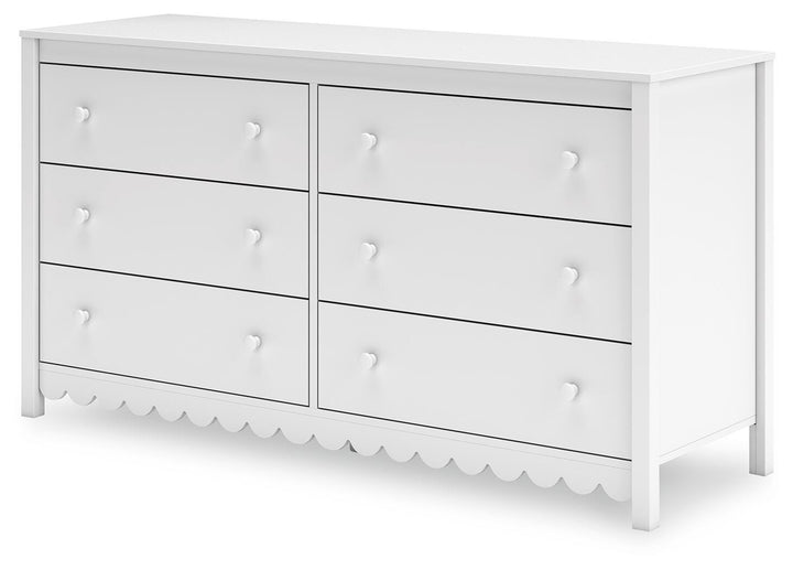 Hallityn Dresser - White (3)