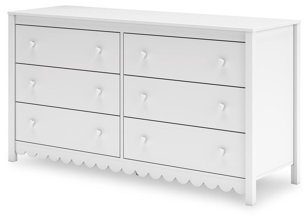 Hallityn Dresser - White (3)
