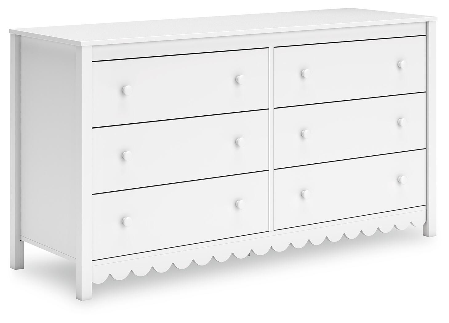 Hallityn Dresser - White (1)