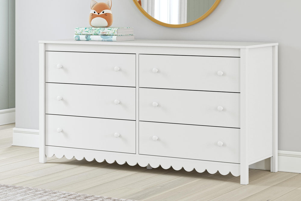 Hallityn Dresser - White (2)