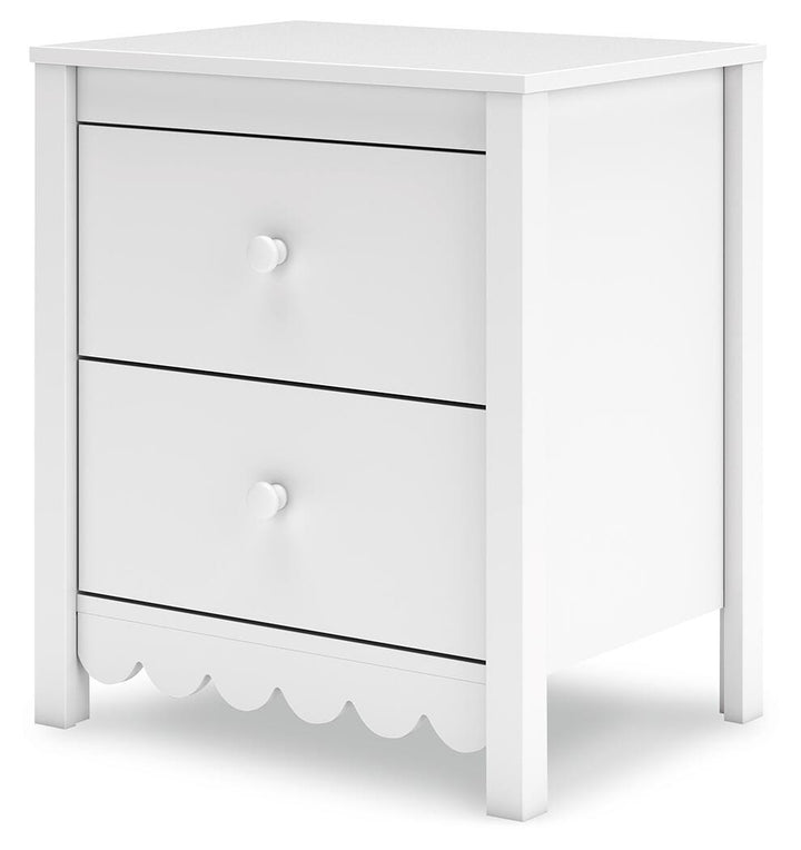 Hallityn Nightstand - White (6)