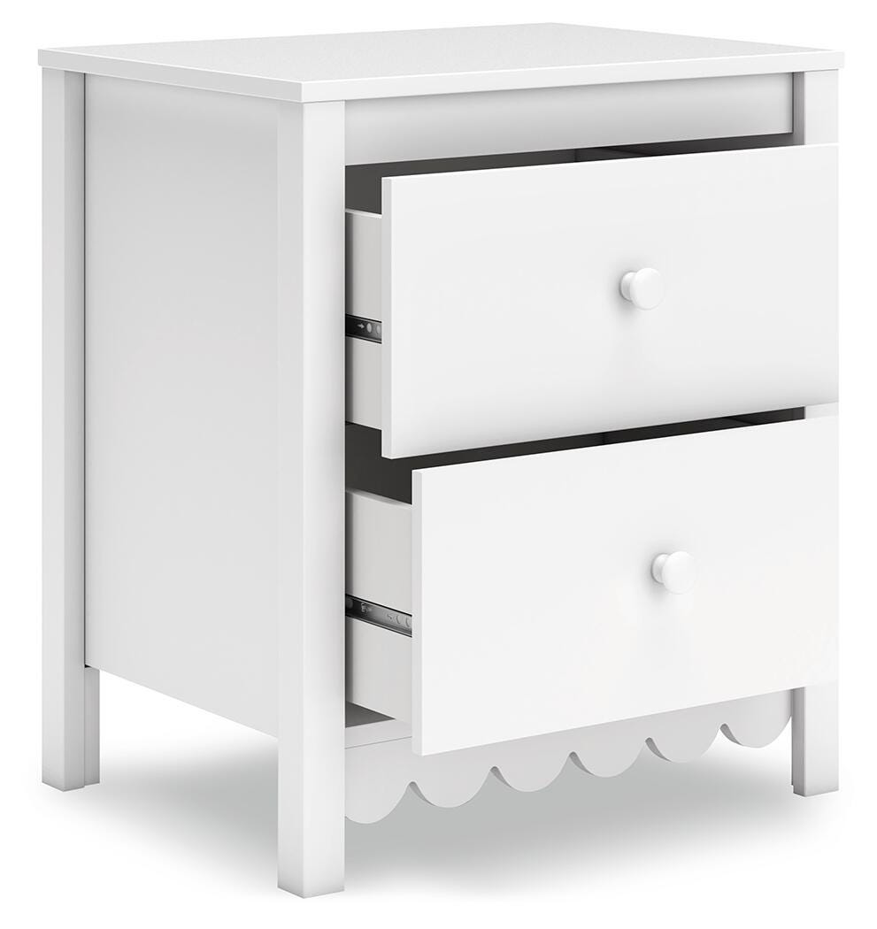 Hallityn Nightstand - White (5)