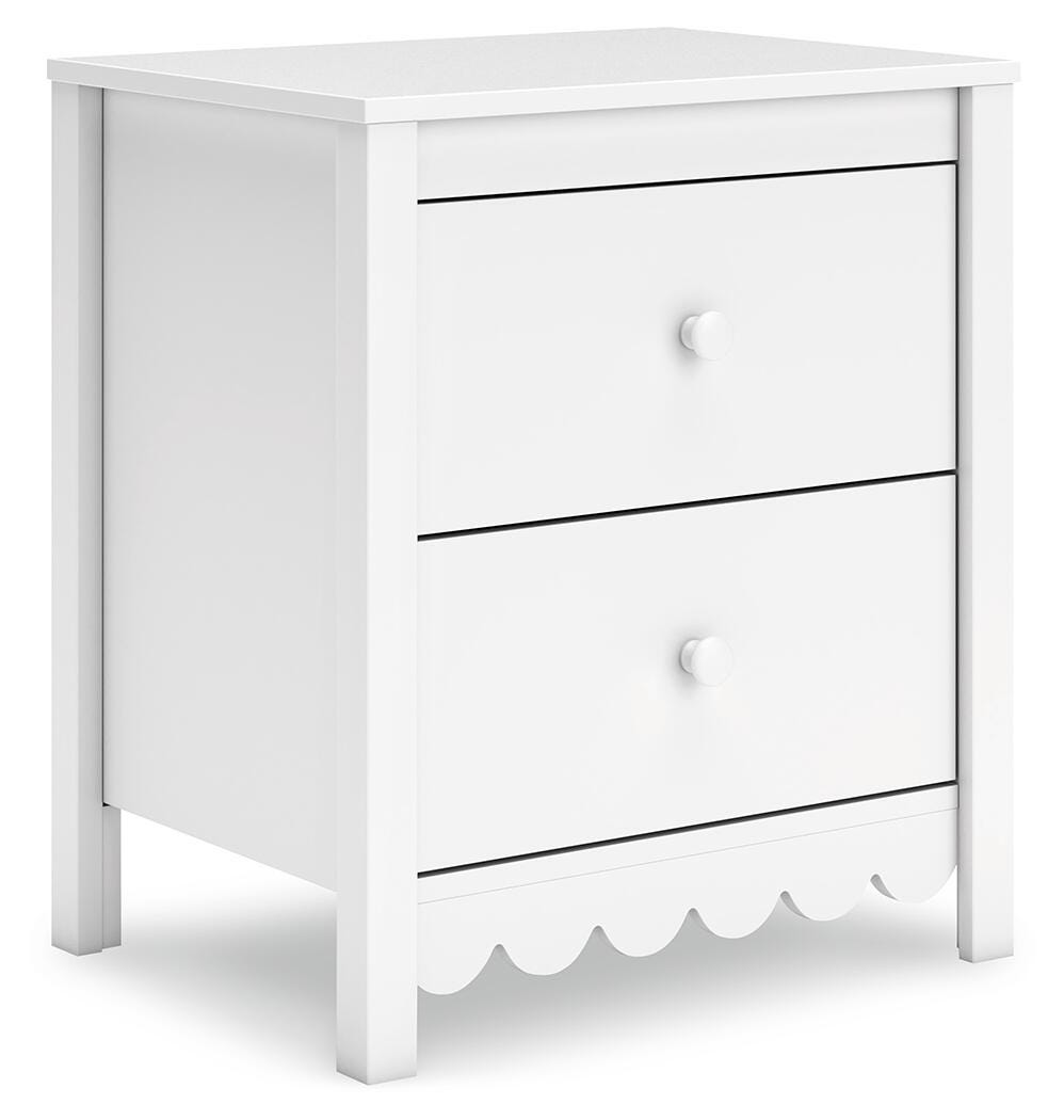 Hallityn Nightstand - White (1)