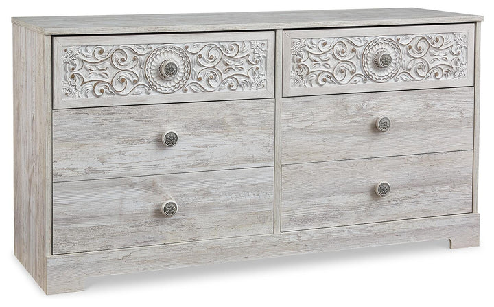 Paxberry Dresser - Whitewash (1)