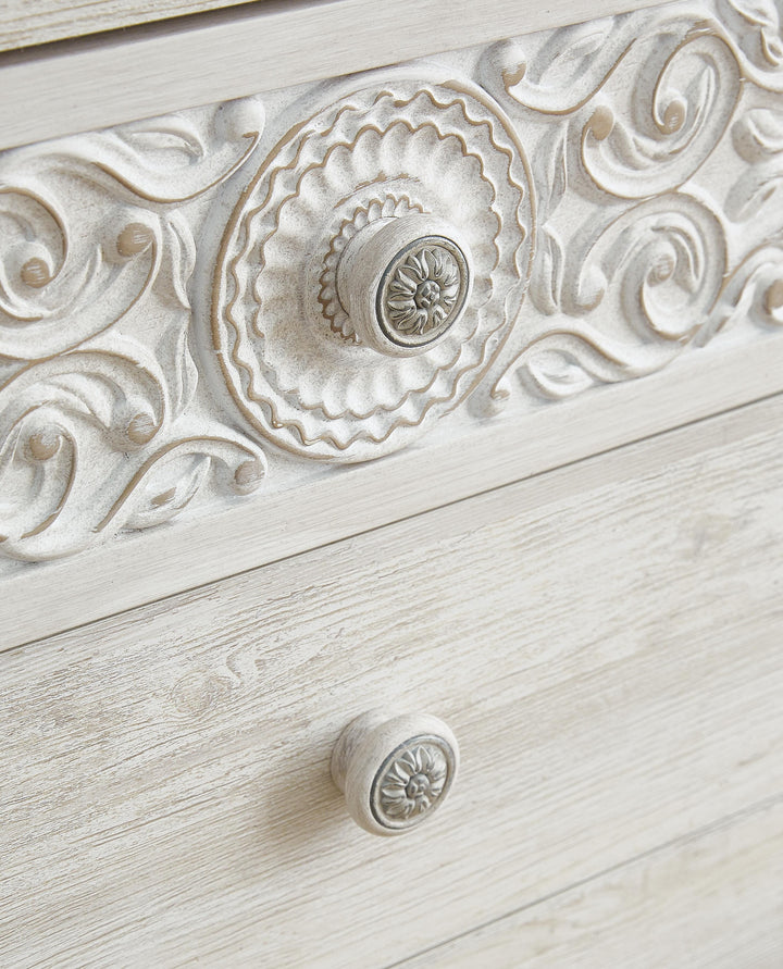 Paxberry Dresser - Whitewash (8)