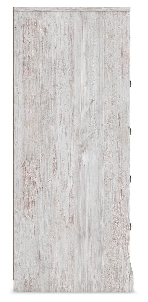 Paxberry Chest of Drawers - White (5)