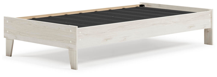 Socalle Twin Platform Bed - Beige (3)