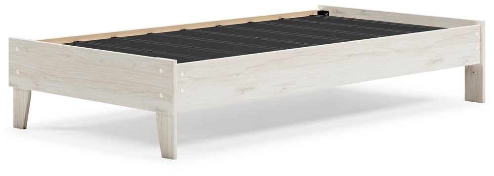 Socalle Twin Platform Bed - Beige (3)