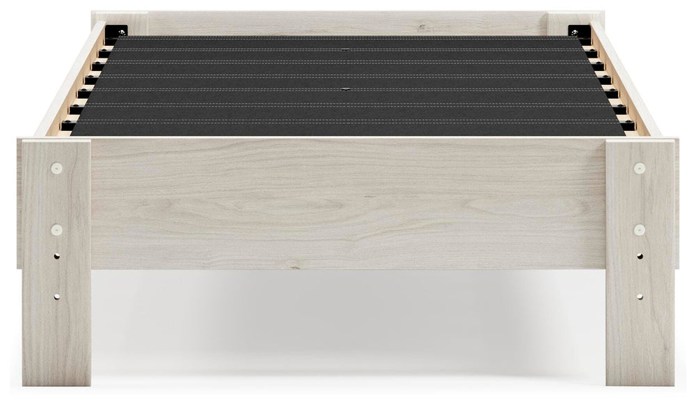 Socalle Twin Platform Bed - Beige (7)