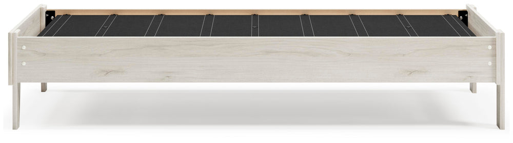 Socalle Twin Platform Bed - Beige (8)