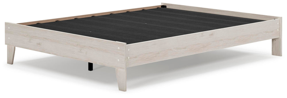 Socalle Queen Platform Bed - Beige (5)