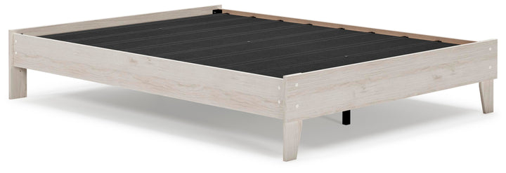 Socalle Queen Platform Bed - Beige (1)