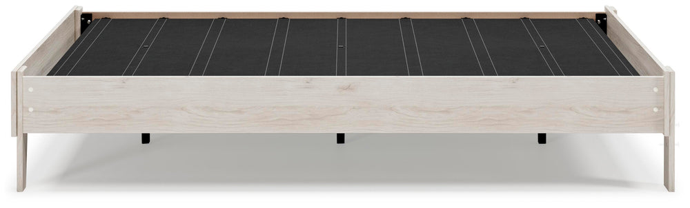 Socalle Queen Platform Bed - Beige (8)