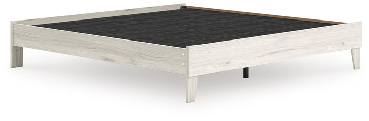 Socalle King Platform Bed - Beige (3)