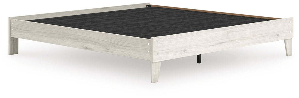 Socalle King Platform Bed - Beige (3)