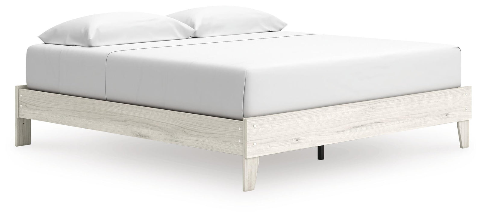 Socalle King Platform Bed - Beige (1)