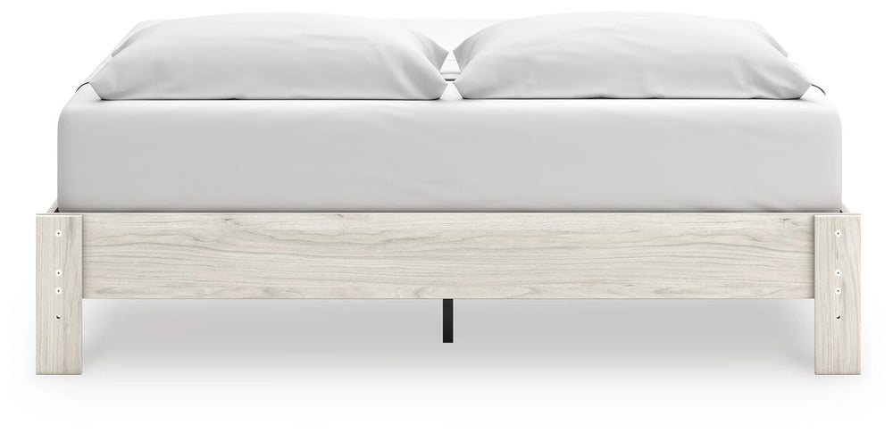 Socalle King Platform Bed - Beige (7)