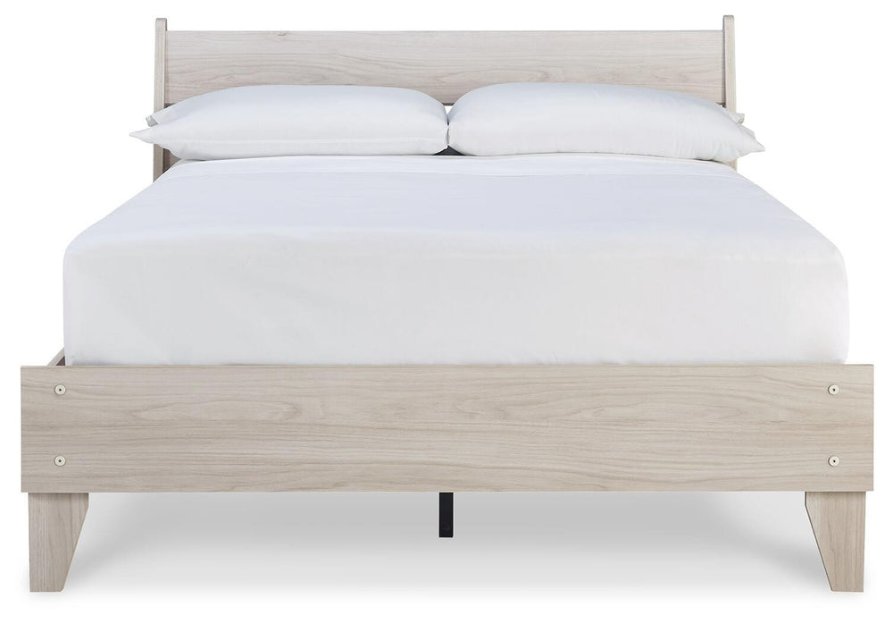Socalle Full Panel Platform Bed - Natural (5)