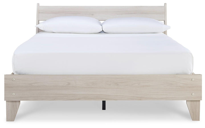 Socalle Queen Panel Platform Bed - Natural (5)