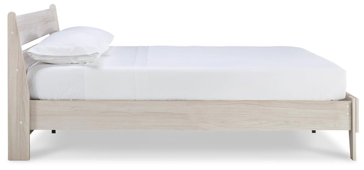 Socalle Queen Panel Platform Bed with Dresser and Nightstand - Light Natural (9)