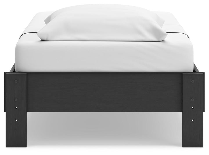 Socalle Twin Platform Bed - Black (6)
