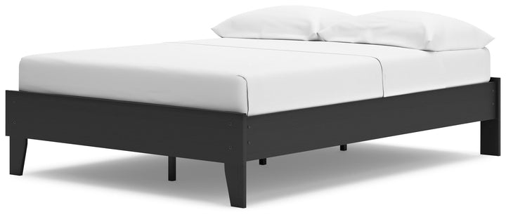 Socalle Full Platform Bed - Black (4)