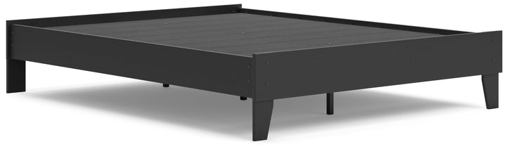 Socalle Queen Platform Bed - Black (3)