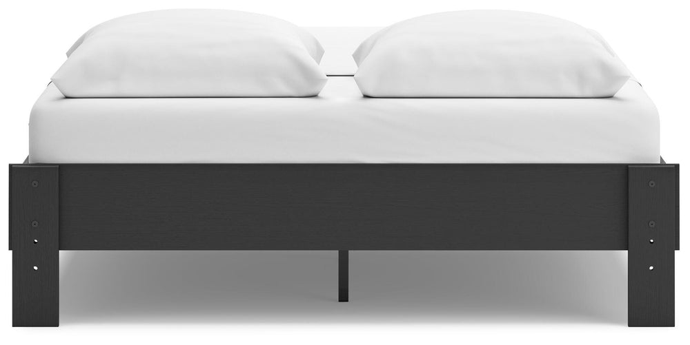 Socalle Queen Platform Bed - Black (6)