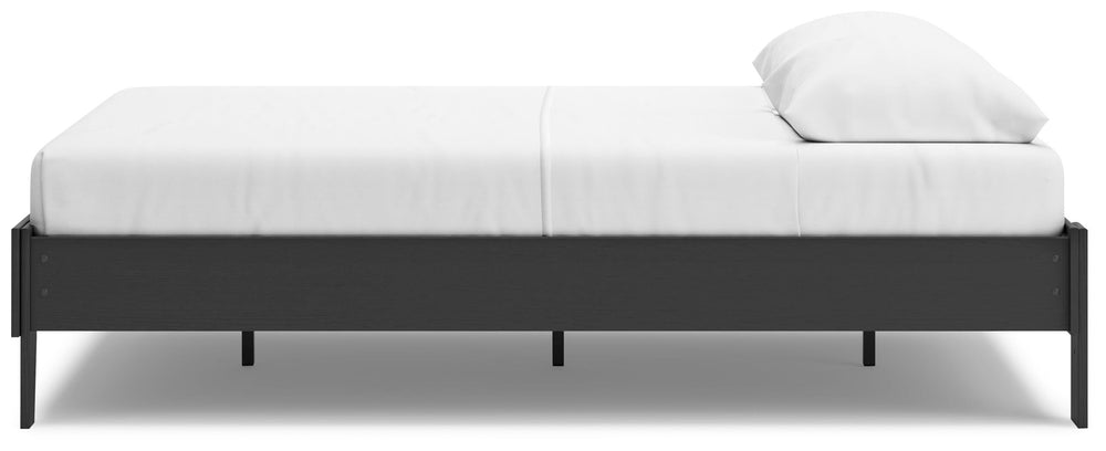 Socalle Queen Platform Bed - Black (7)