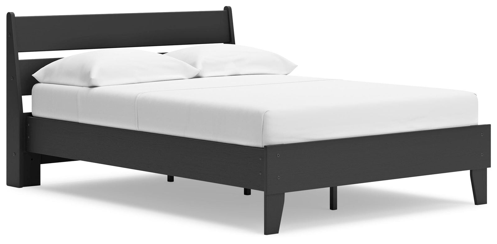 Socalle Full Panel Platform Bed - Black (1)