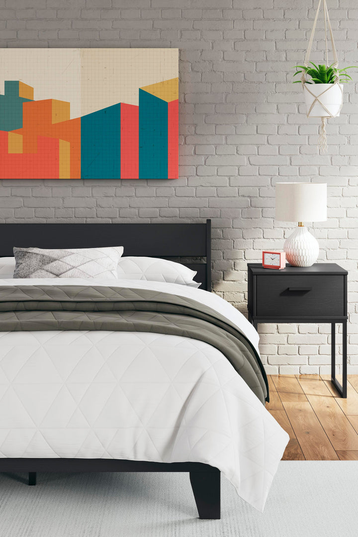 Socalle Nightstand - Black (10)