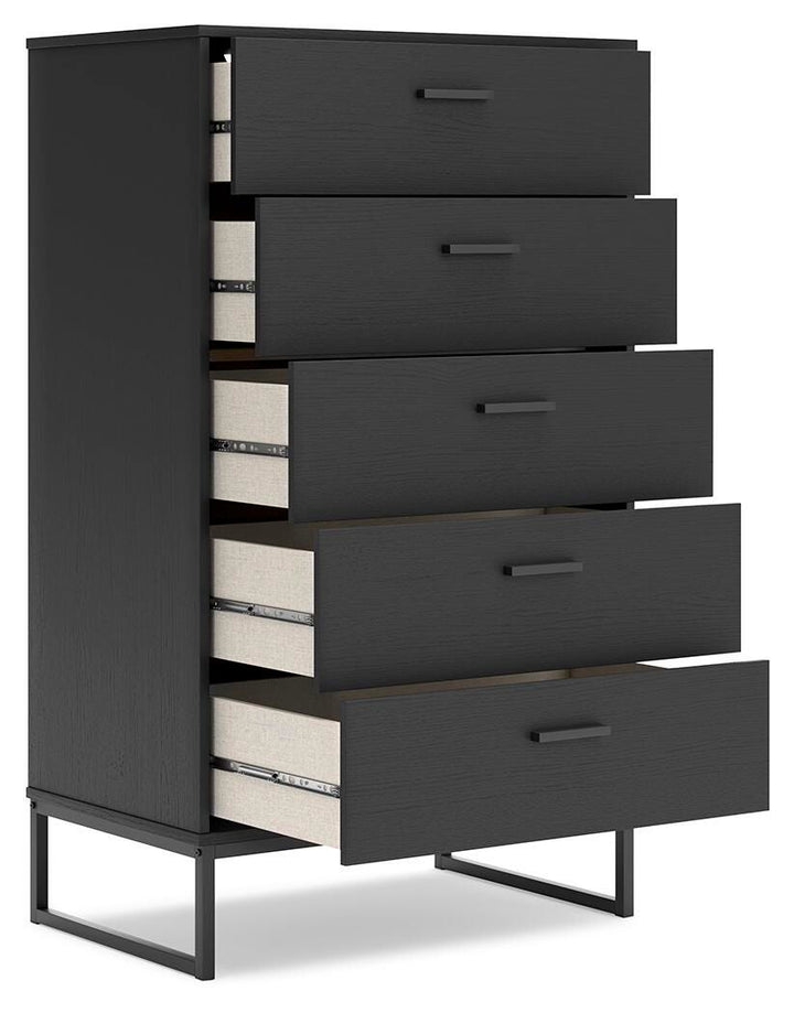 Socalle Chest of Drawers - Black (4)
