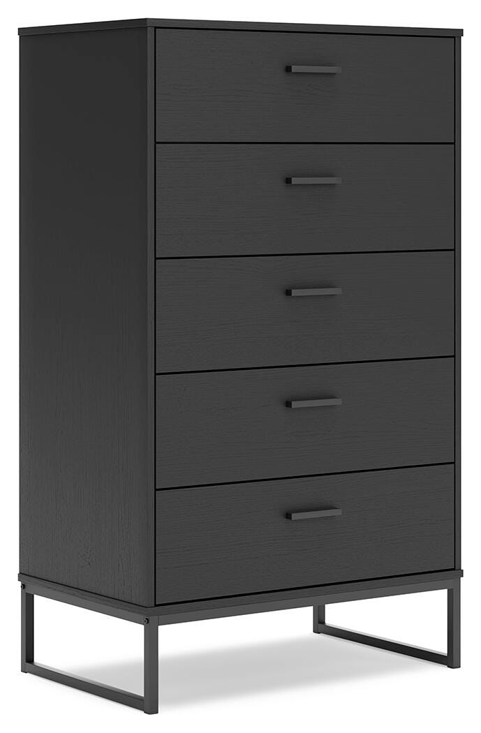Socalle Chest of Drawers - Black (1)