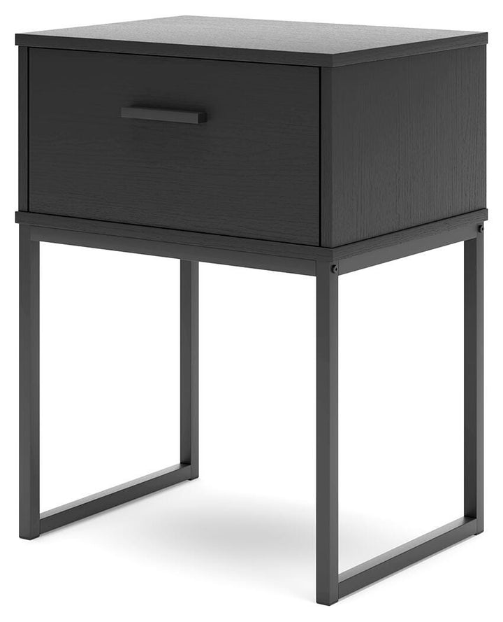 Socalle Nightstand - Black (3)