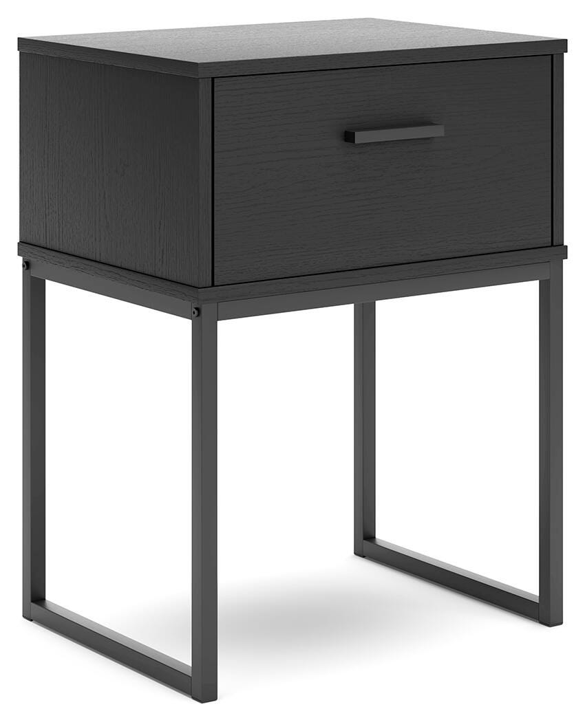 Socalle Nightstand - Black (1)
