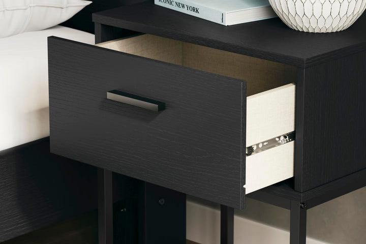 Socalle Nightstand - Black (4)
