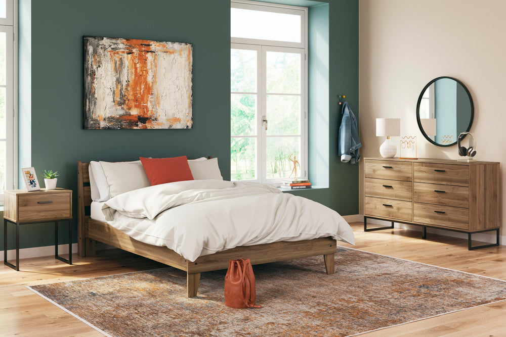 Deanlow Dresser - Light Brown (11)