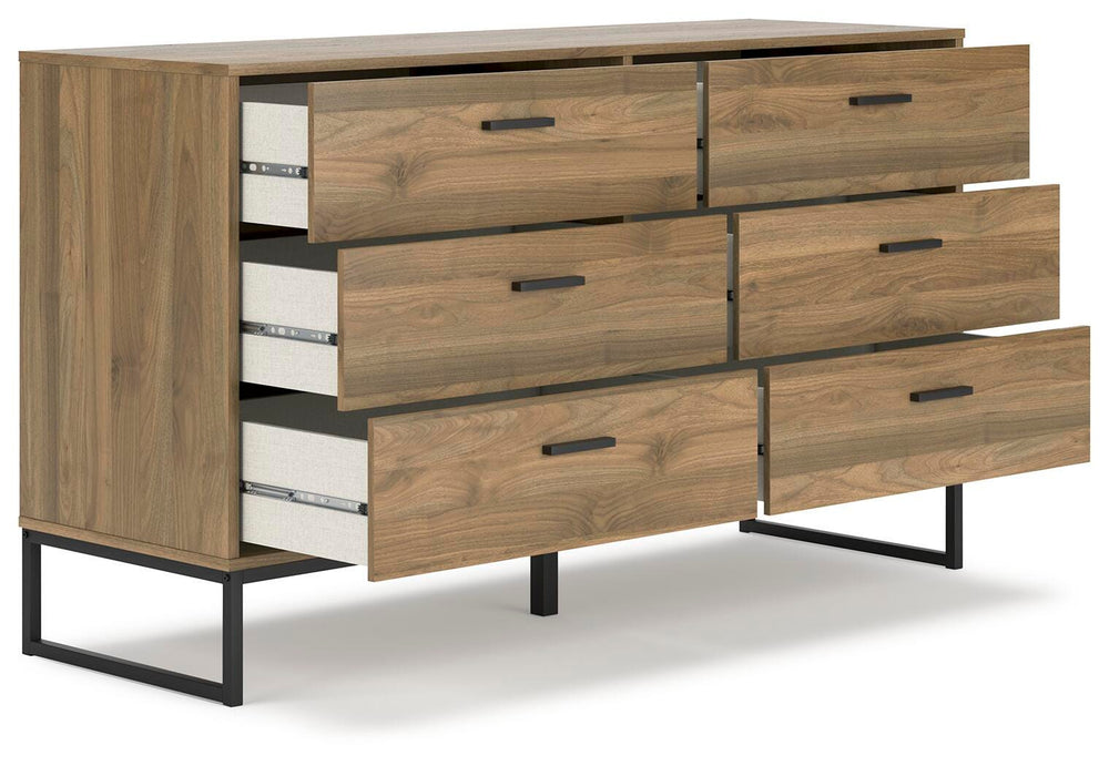 Deanlow Dresser - Light Brown (4)